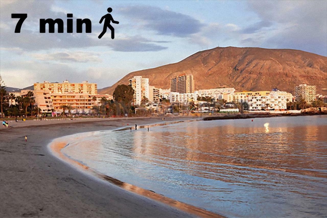 Jardin Canario Primera Linea De Playa 洛斯克里斯蒂亚诺斯 外观 照片